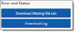 Download Missing File List button for archive jobs