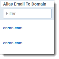 Empty domain value removal for enhanced domain fields