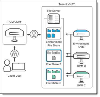 Client Domain infrastructure 