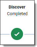 Discovery complete status icon