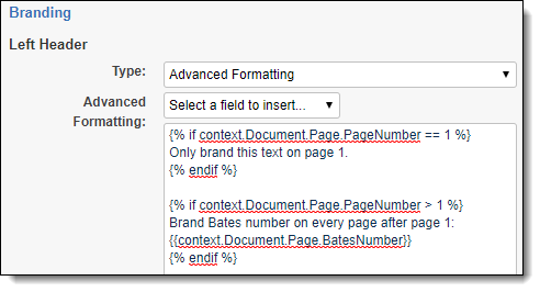 Page level conditional statement