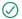 Circled green checkmark icon