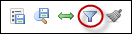Highlighting the filter icon.