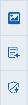 The Left Drawer icons.