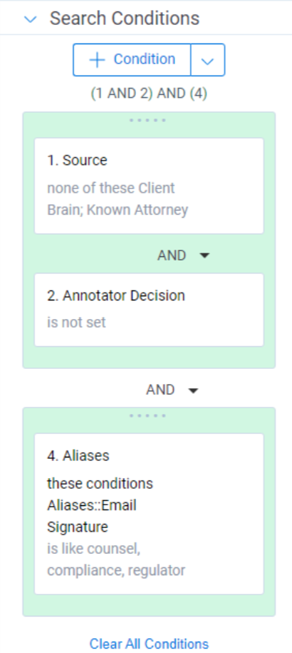 Search Conditions for Round 1, Step3.