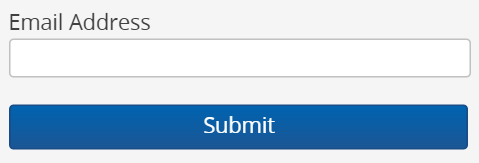 Field to enter email address for password reset