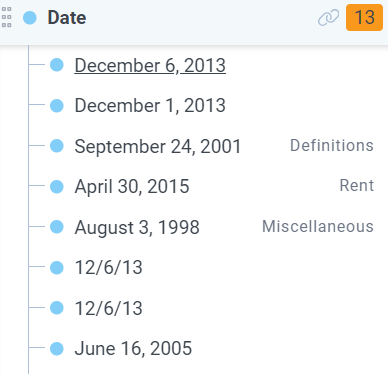 An image of an expanded data point in the Contracts Viewer.