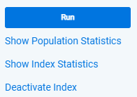Analytics index console sidebar