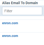 Empty domain value removal for enhanced domain fields