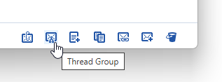 Icons in Related Items Pane