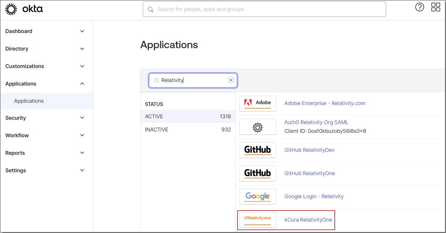 Create a new application integration