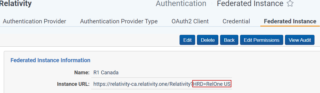 HRD parameter input