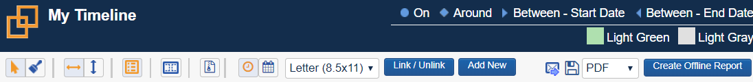 Timeline Builder options