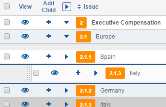 Issue number automatically renumbers when draged and droped 