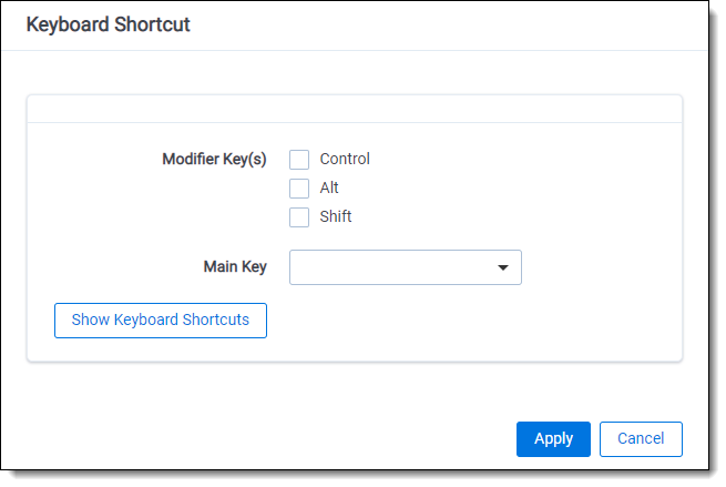 Keyboard Shortcut
