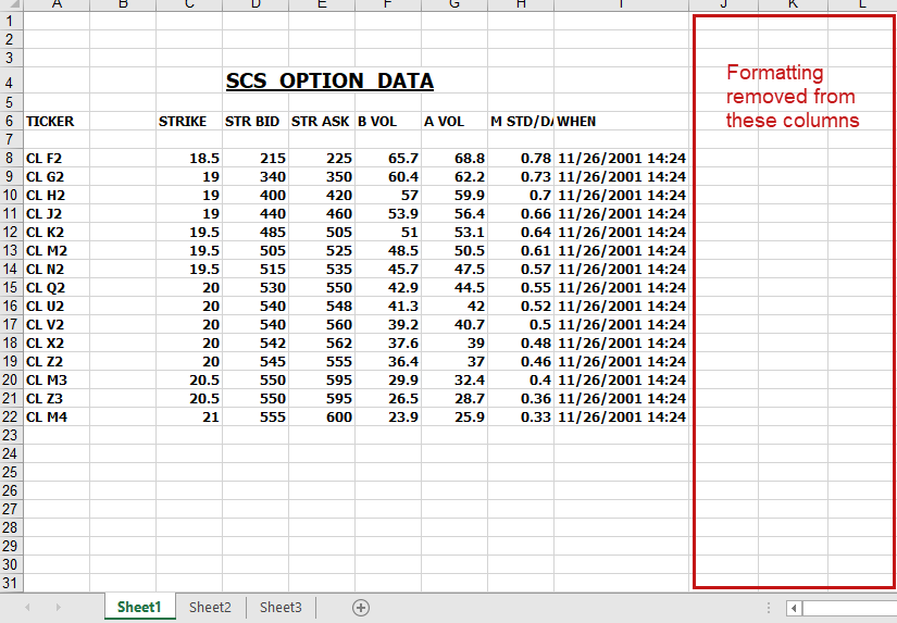 Spreadsheet