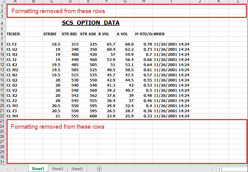 Spreadsheet