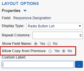 Disable copy from previous