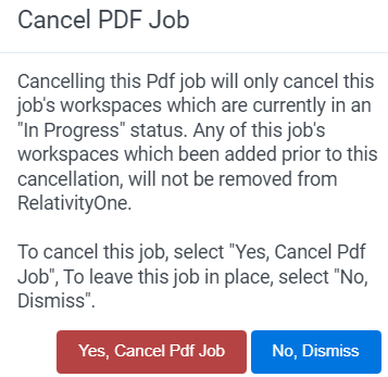 Cancel Confirmation Modal Cancel Confirmation Modal