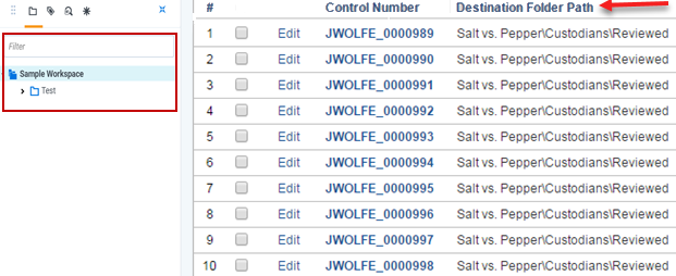 move documents to new folder