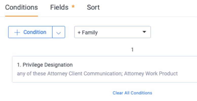 An image of search conditions