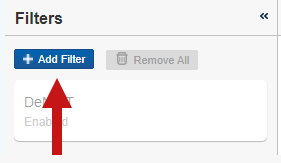 Add filter button