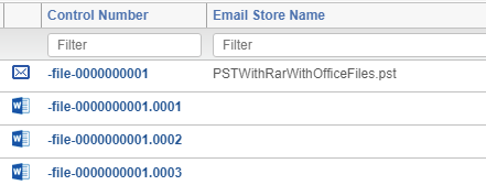 Email store name field