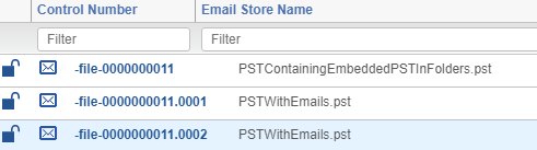 PST email example