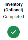 Inventory completed icon