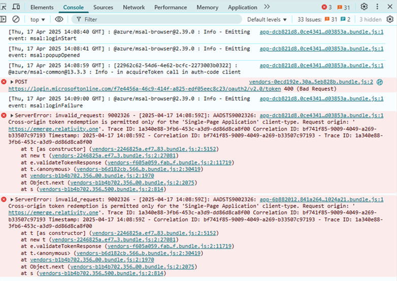 The Console in web developer tools.