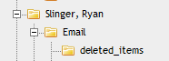 Sample folder structure