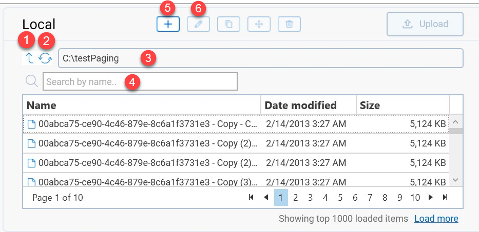 Staging Explorer call outs