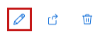 Location of Edit icon