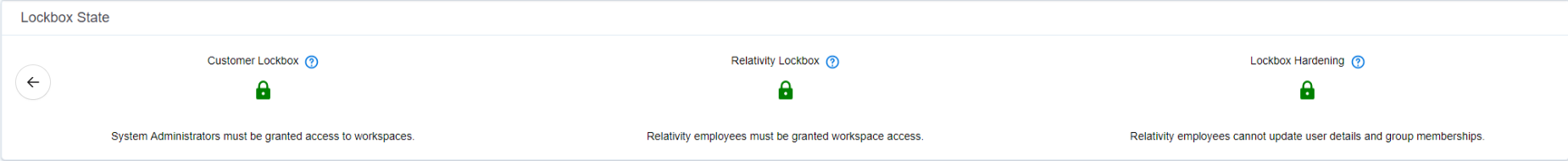 Lockbox state