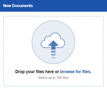 New Document pop-up