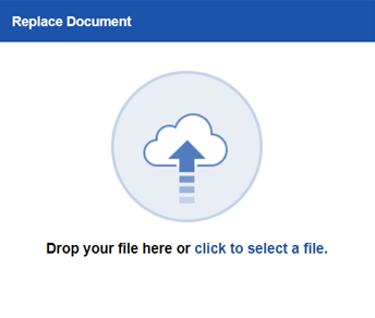 Replace Document icon