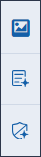 The Left drawer icons.