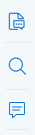 The right drawer Short Message Viewer icons.