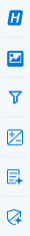 The Left drawer Show Message Viewer icons.