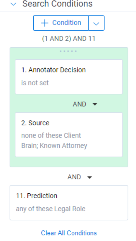 Search Conditions for Round 2, Step 1.