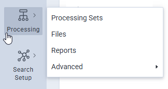 An example of the child tab menu.