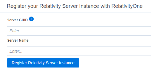 Registration modal