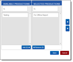 Selecting a production order precedence