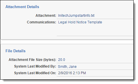 attachment details