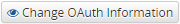 Change OAuth Information