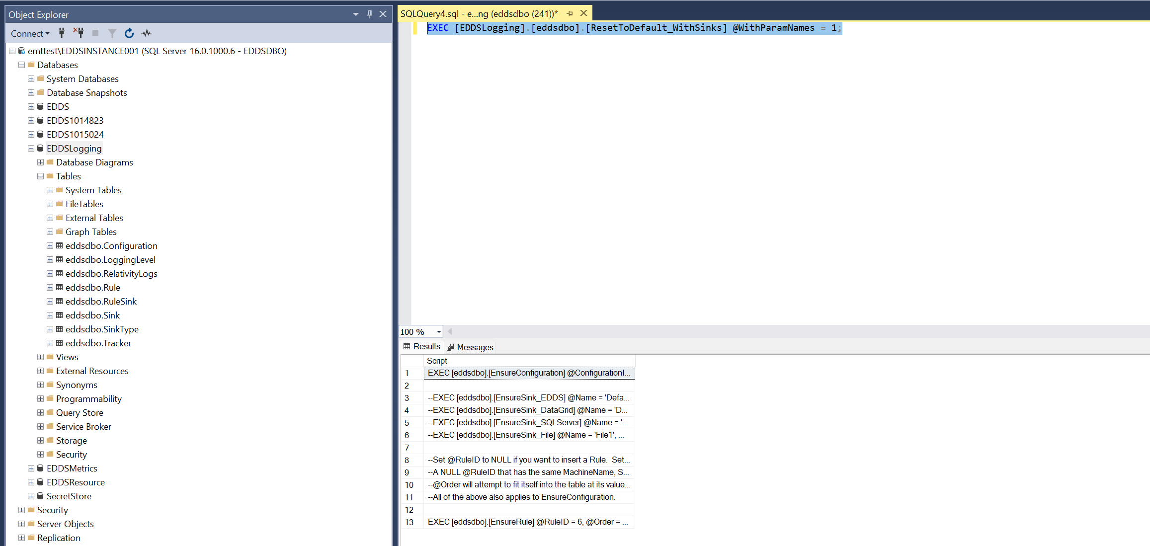 Sink Table OpenTelemetry Configuration