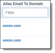 Lowercased domain values for enhanced domain fields