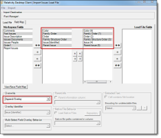 Field Map tab settings