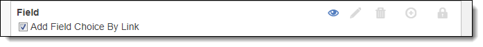Add Field Choice By Link permission