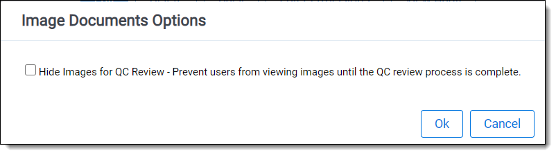 hide images for qc review confirmation